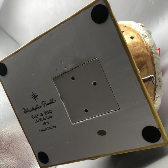 Christopher Radko Yule of Yore Old World Santa 2004 Musical Limited Edition READ - Picture 16 of 16